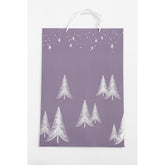 Decoris Paper Giftbag with Tree 50 x 72cm - Lilac